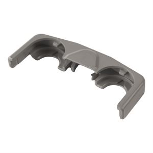 Plastafdækning for hængsel i kølefrys fra Liebherr.